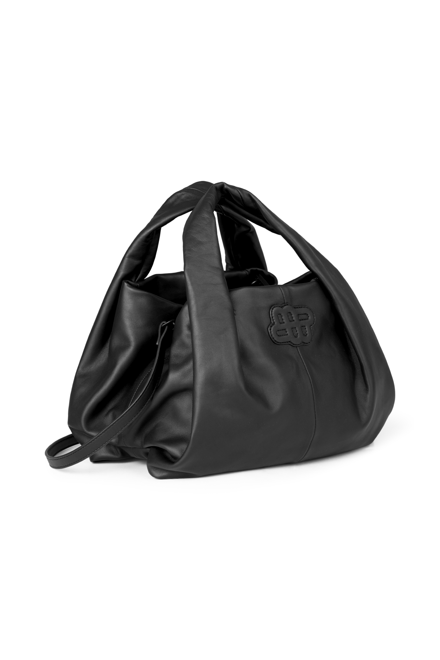 Lix lædertaske - sort